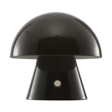 Porcini 7" Contemporary Bohemian Rechargeable/Cordless Iron Integrated LED Mushroom Table Lamp - JONATHAN Y